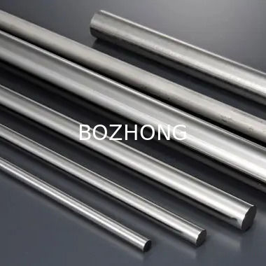 DIN 16MnCr5 Rolled Steel Rod, Alloy Steel Metal Round Bar Stock Custom Dimension